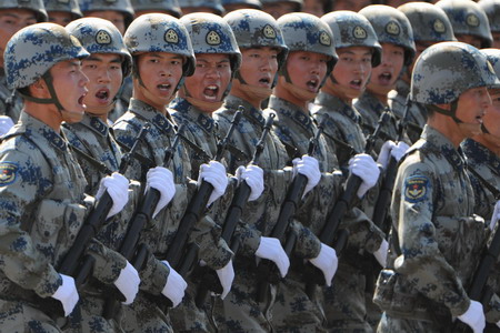 PLA kicks off grand military parade