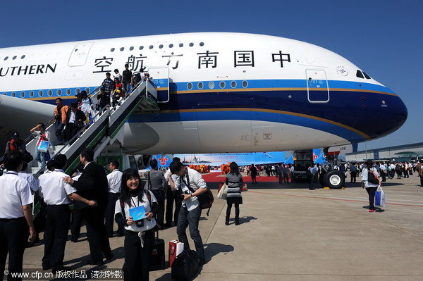 Yao Ming joins China's 1st A380 maiden voyage