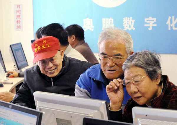 Online websites target growing aging population