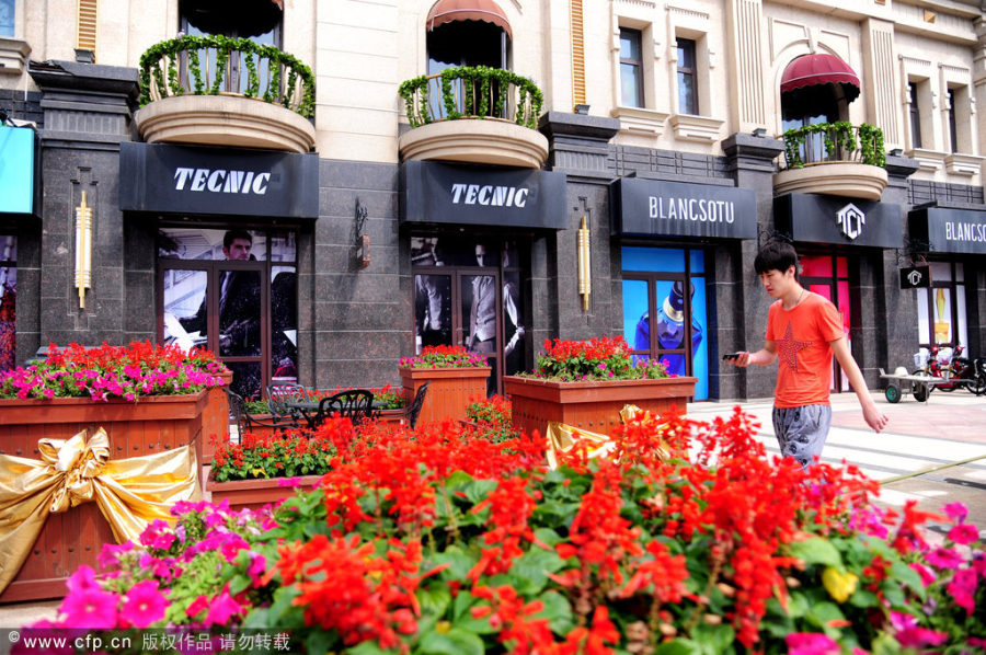 Shopping street in Shenyang gets makeover