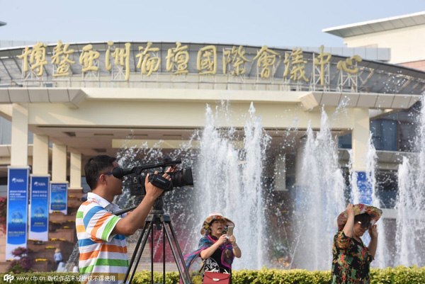 Media move into Hainan to cover Boao Forum