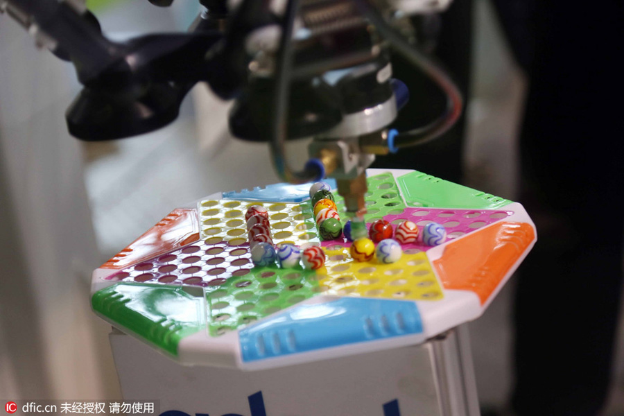 Robots of the future at Shanghai robot show