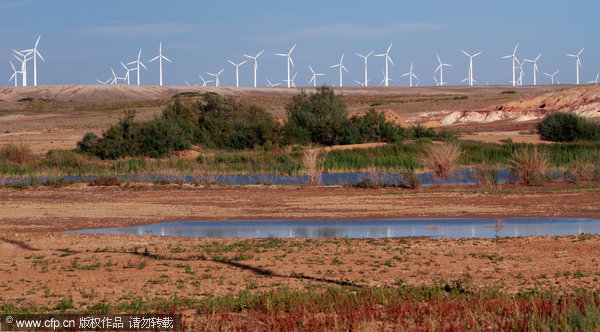 Clean energy helps to preserve natural beauty in Xinjiang