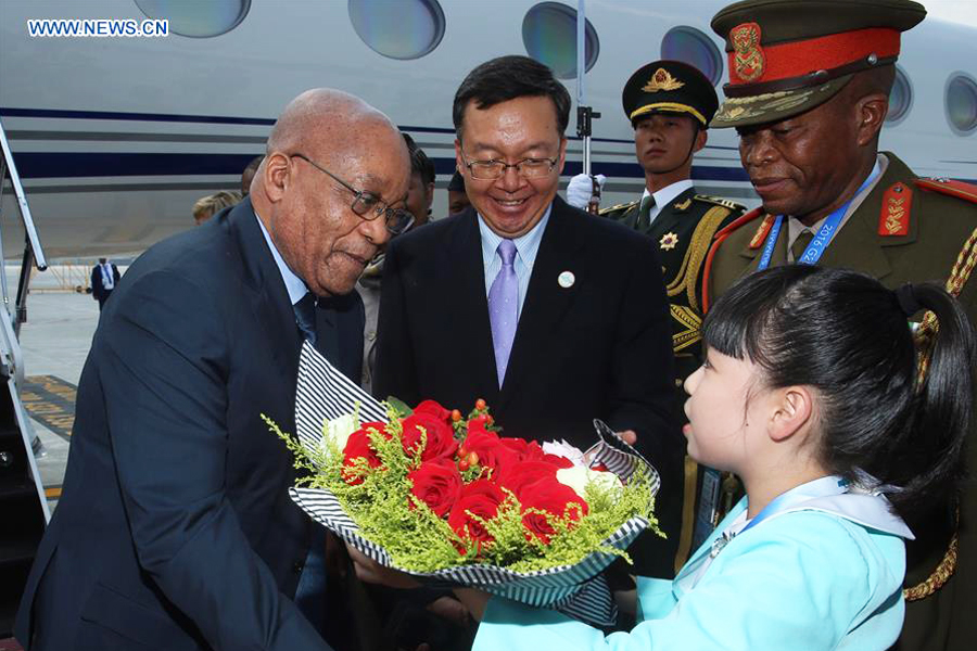 World leaders arrive in Hangzhou for G20 summit