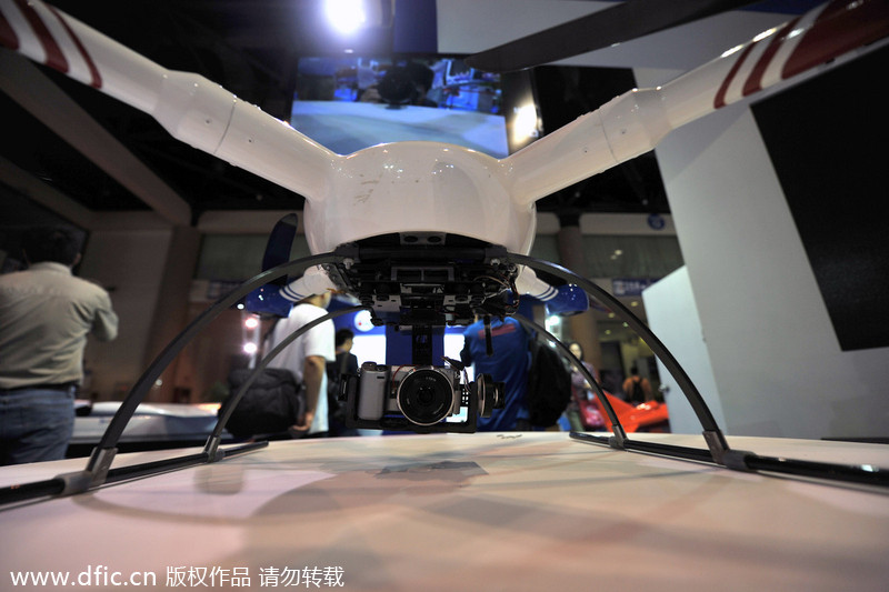 Largest domestic UAV exhibition ends Friday