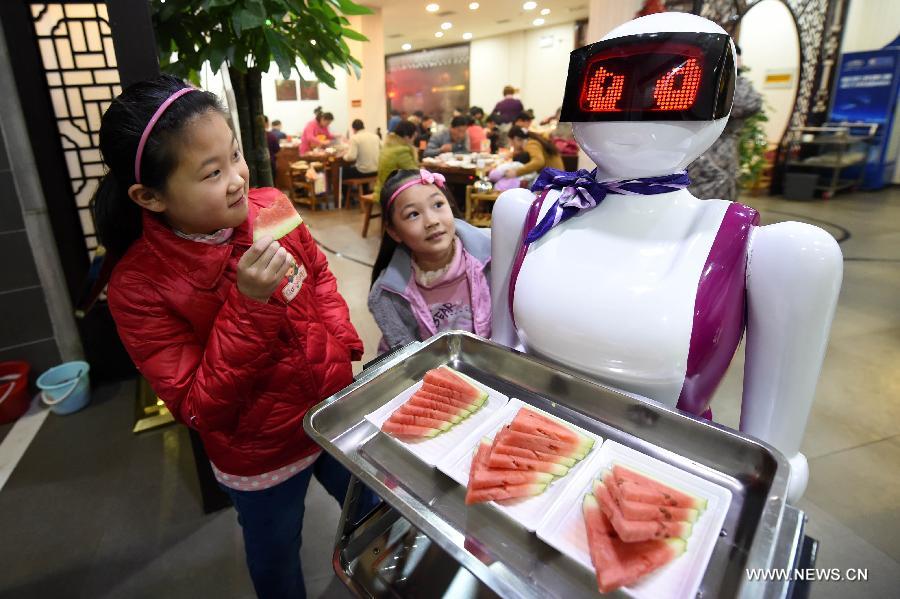 The rise of robot waiter