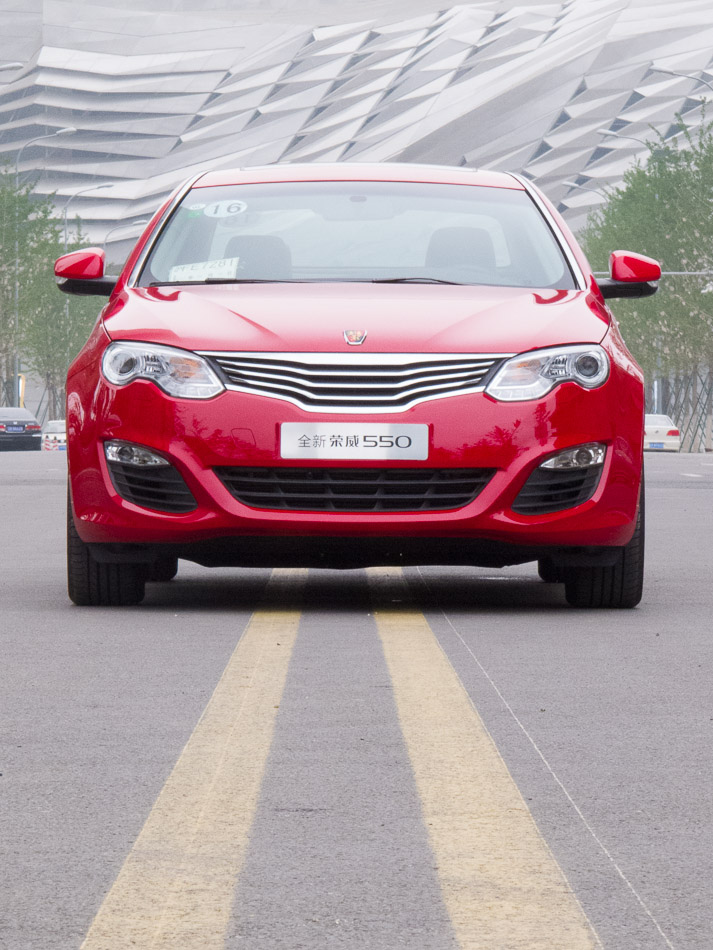 New Roewe 550D by SAIC in Dalian