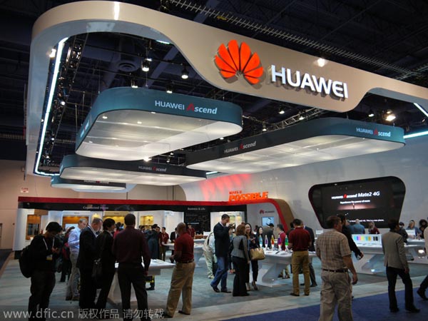 China's Huawei exhibits over 100 products at 2015 International CES