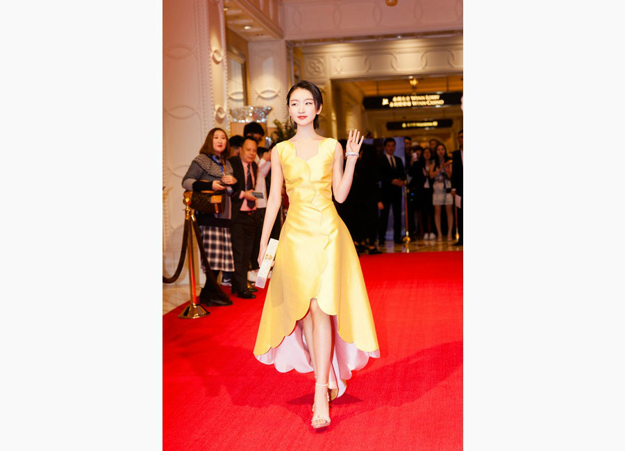 Zhou Dongyu awarded best actress in Macao