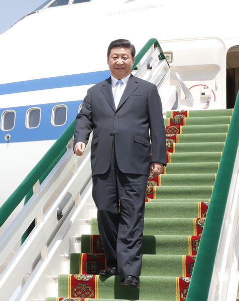 President Xi Jinping starts Central Asia tour