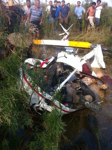 2 dead in S China helicopter crash