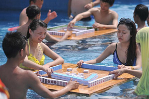 Heat wave hits Beijing