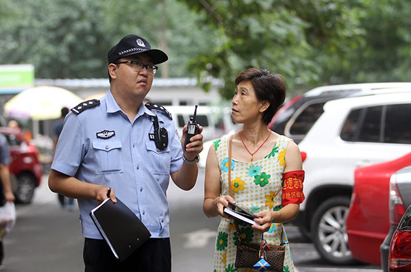 Volunteers work to make the capital safer