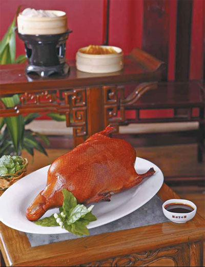 Peking duck loved by German president