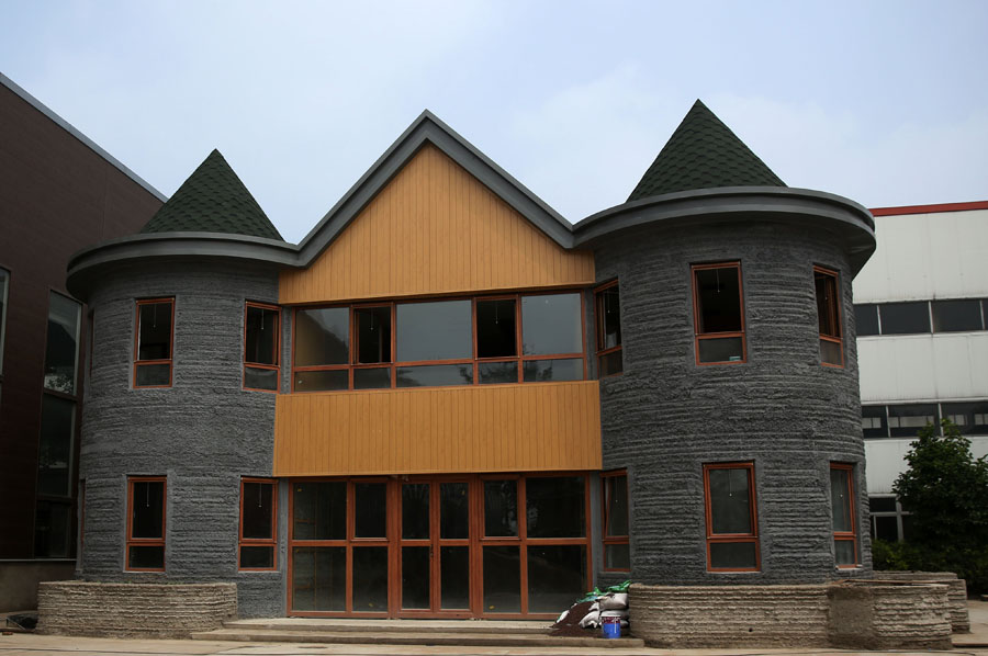 First 3D-printed house completed in Beijing