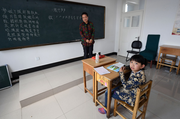 10-year-old gets all the attention in school