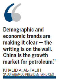 A year of milestones in Saudi Aramco's relations with China