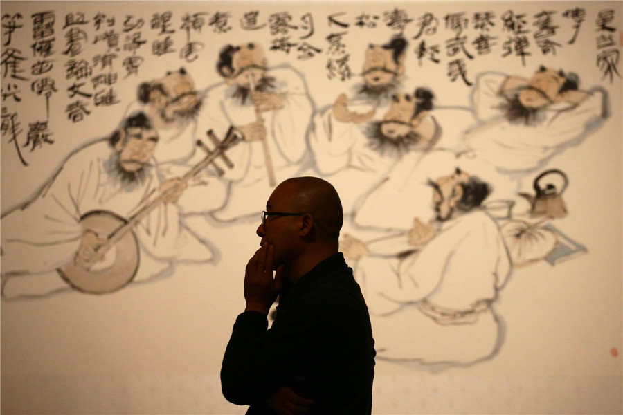 Li Keran's art featured at Nanjing exhibit