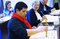 Calligrapher ready for Chinese Language Day