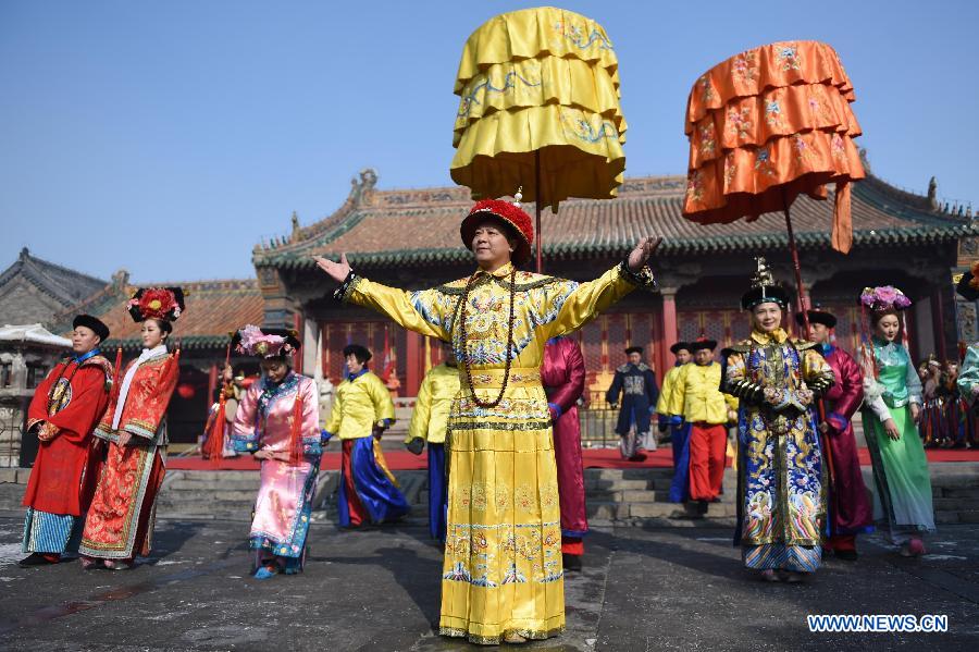 Court play staged in Shenyang Palace Museum