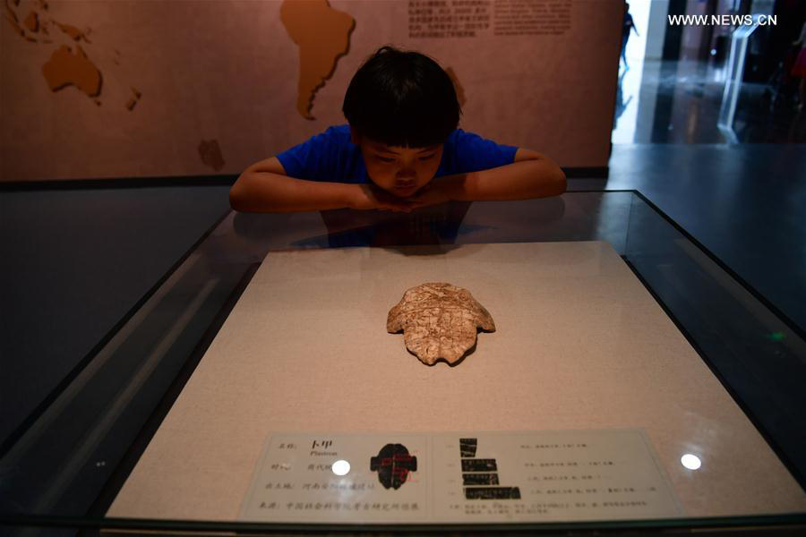 People visit National Museum of Chinese Writing in C China