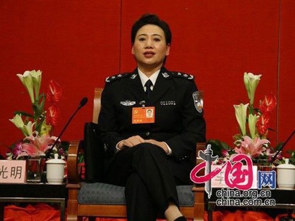 文強(qiáng)情人陳光明提前退休 曾被稱為“重慶警界女杰”圖