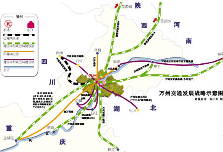 八條高速八條鐵路 提速重慶第二城