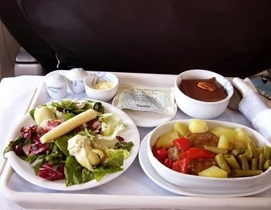 飛機餐也美味 實拍各國航空公司美味飛機餐