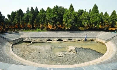 江蘇省罕見三季連旱 洞庭湖縮水1/6