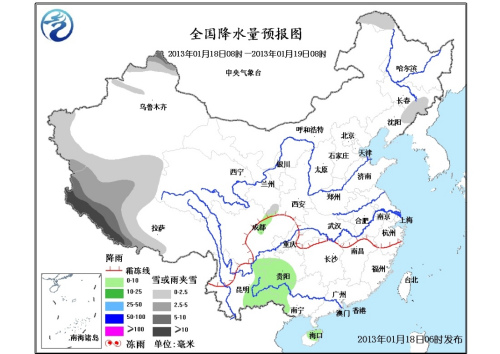 中國北方將出現(xiàn)大范圍降雪 西藏局部地區(qū)大暴雪