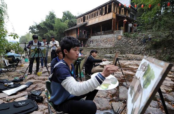 浙江麗水：文化“助陣”農(nóng)家樂(lè)發(fā)展