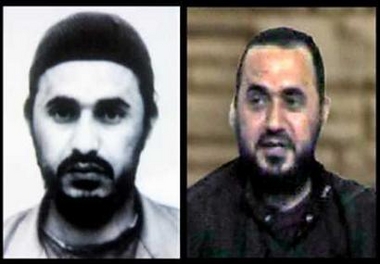 Iraq's al Qaeda leader Abu Musab al-Zarqawi told Osama bin Laden in an audio tape attributed to him that he had suffered only 'minor' wounds, denying reports he was seriously injured. 'I think news has reached your ears through the media that I was seriously wounded ... I would like to assure you and assure Muslims that these are baseless rumors and that my wounds are minor,' the voice on the tape said. A combo shows undated handout file photographs of Jordanian militant Abu Musab al-Zarqawi. (Reuters