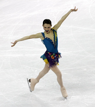 Skating Princess in Turin Games