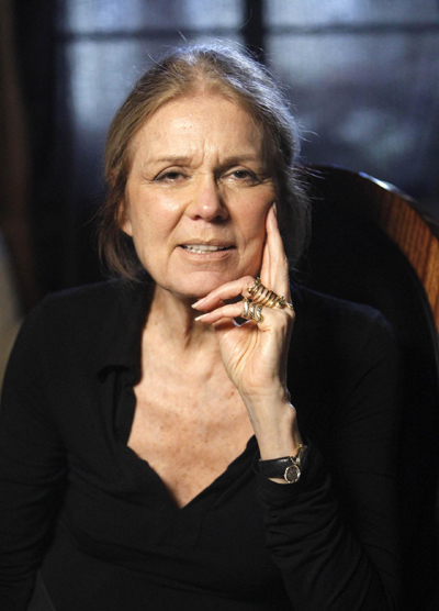 Pioneering feminist Gloria Steinem's portrait