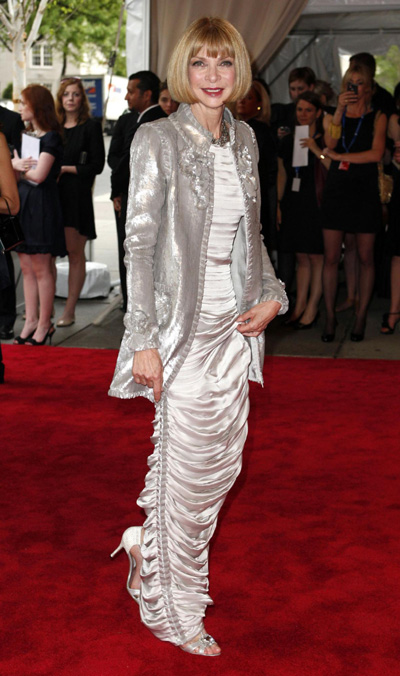 The red carpet of Met Costume Gala 2010 in New York