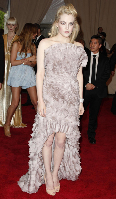 The red carpet of Met Costume Gala 2010 in New York