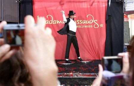 Celebrity wax figures