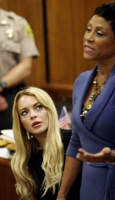 Distraught Lindsay Lohan sentenced to 90 days jail