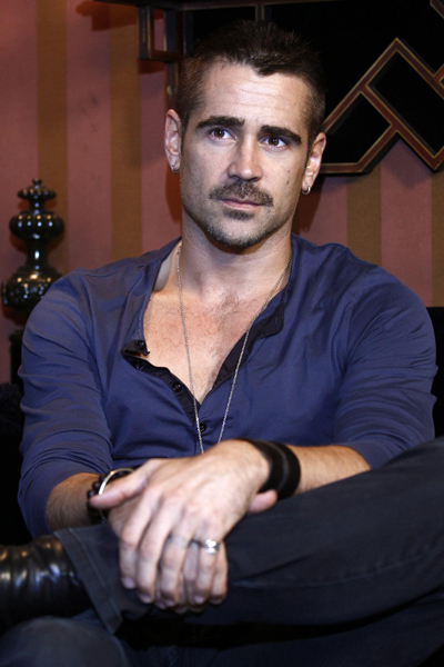 Colin Farrell promotes 'Total Recall'