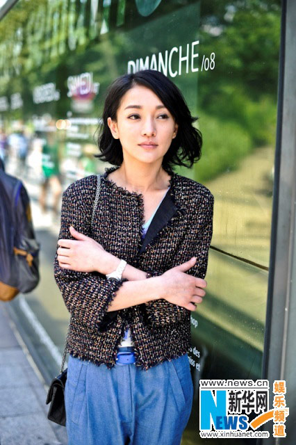 Street snaps of Zhou Xun