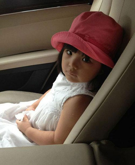 Latest photo album of Li Xiang's daughter