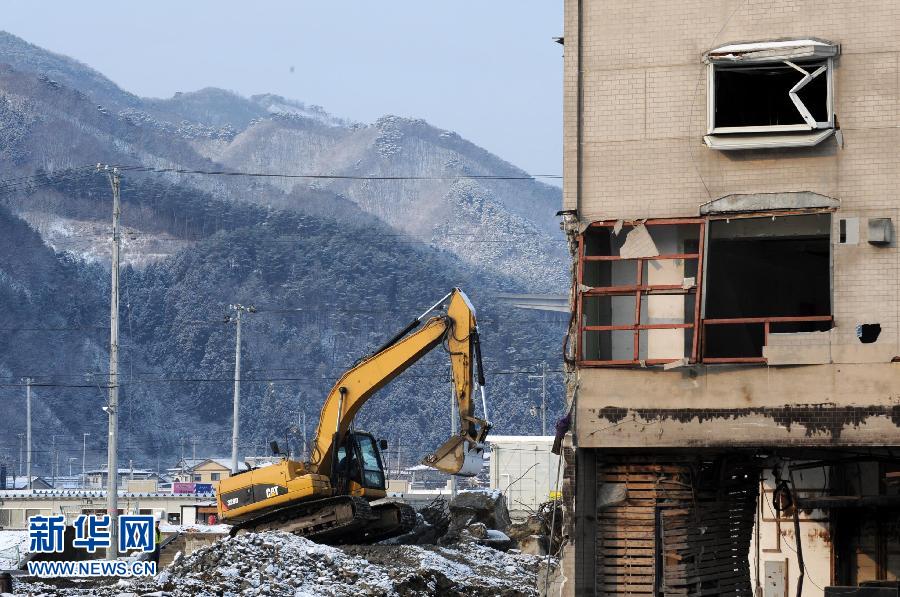 日本3·11大地震一周年：“加油！東北災(zāi)區(qū)！”