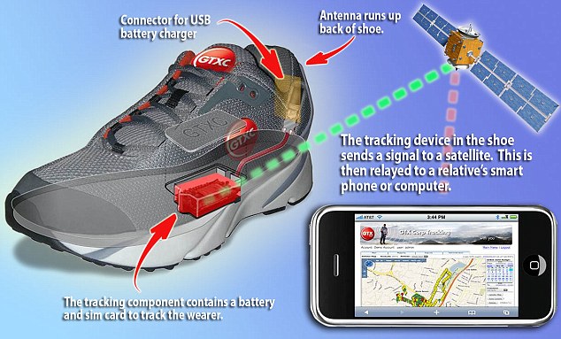 美GPS定位鞋打入英市場(chǎng) 防止老年癡呆癥患者走失
