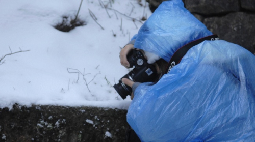 安徽黃山風(fēng)景區(qū)迎降入冬首場(chǎng)盛雪 驚羨拍雪客