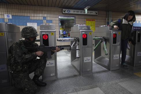 韓軍召開緊急會議 防范朝鮮在韓實施“恐怖行為”