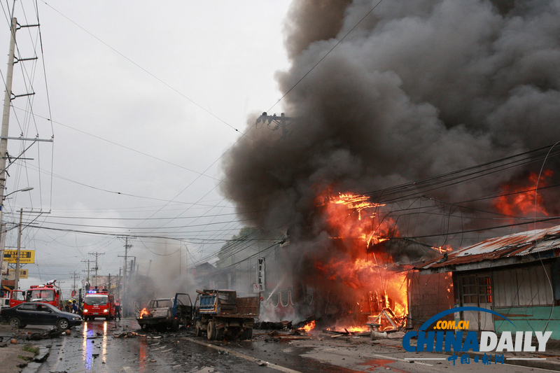 菲律賓南部城市發(fā)生爆炸事件 已造成6人死亡（組圖）