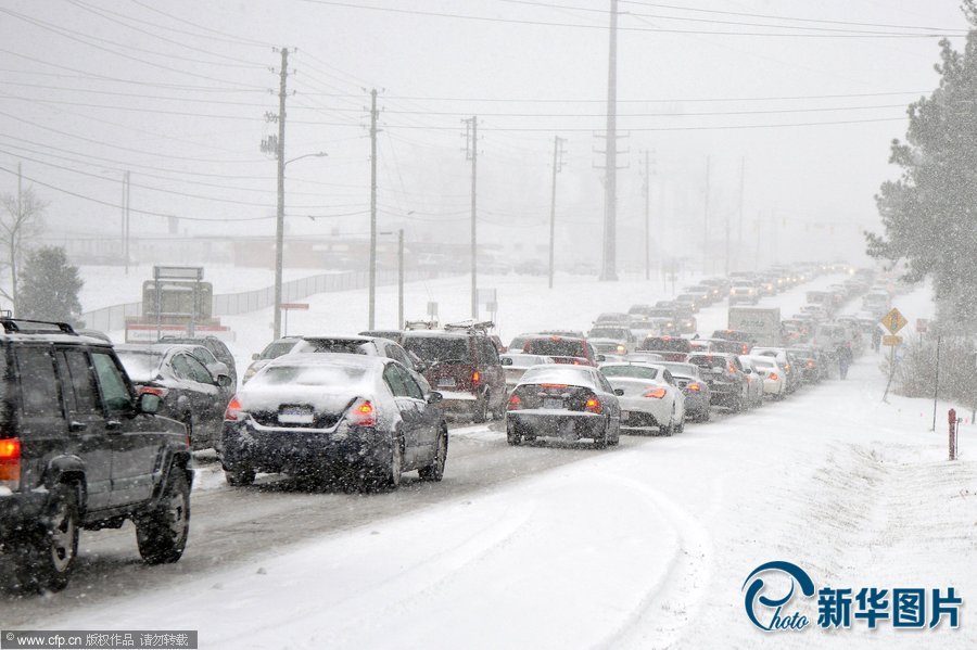 美國南部遭遇災(zāi)難性暴風(fēng)雪：大雪厚冰前所未有