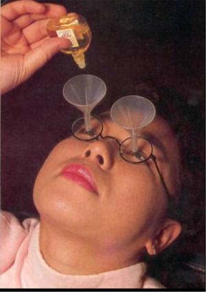 Eye drops solution