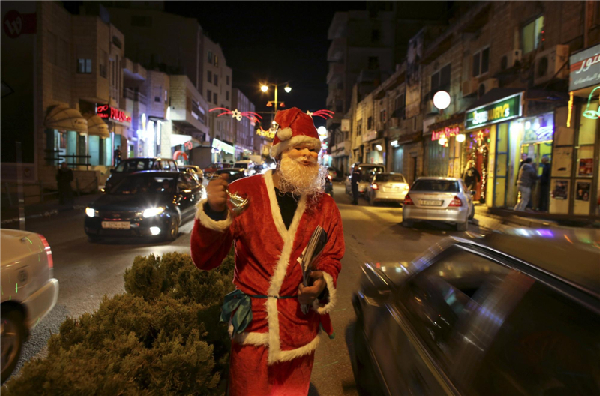 Christmas festivities held around world