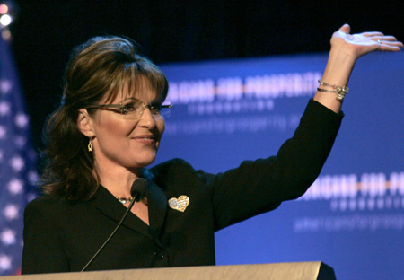 Sarah Palin lauds 